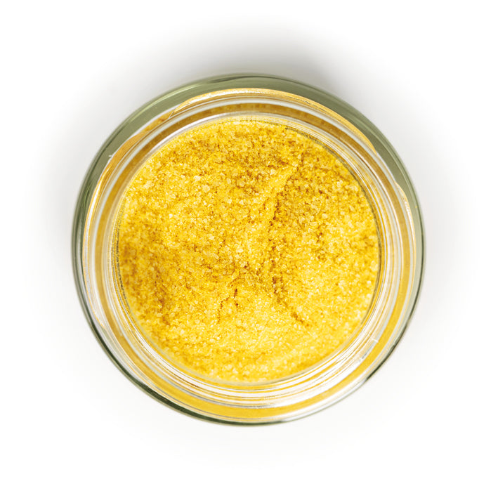 Lemon Fresh von oben ins Glas geschaut